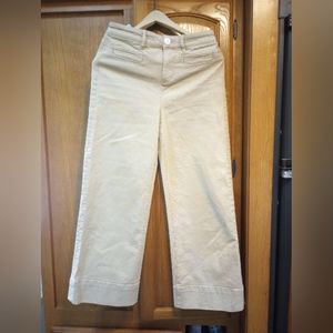High Waist Wide Leg Loft Pants Waist 24